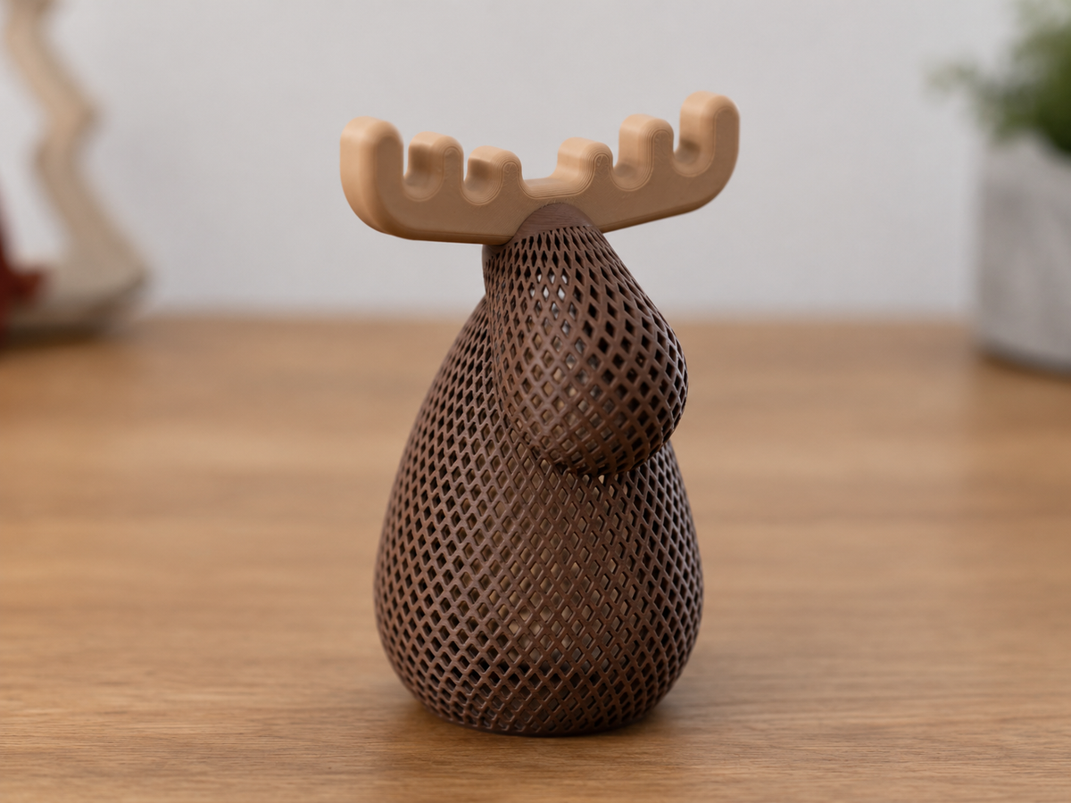 Christmas Moose Tea Light