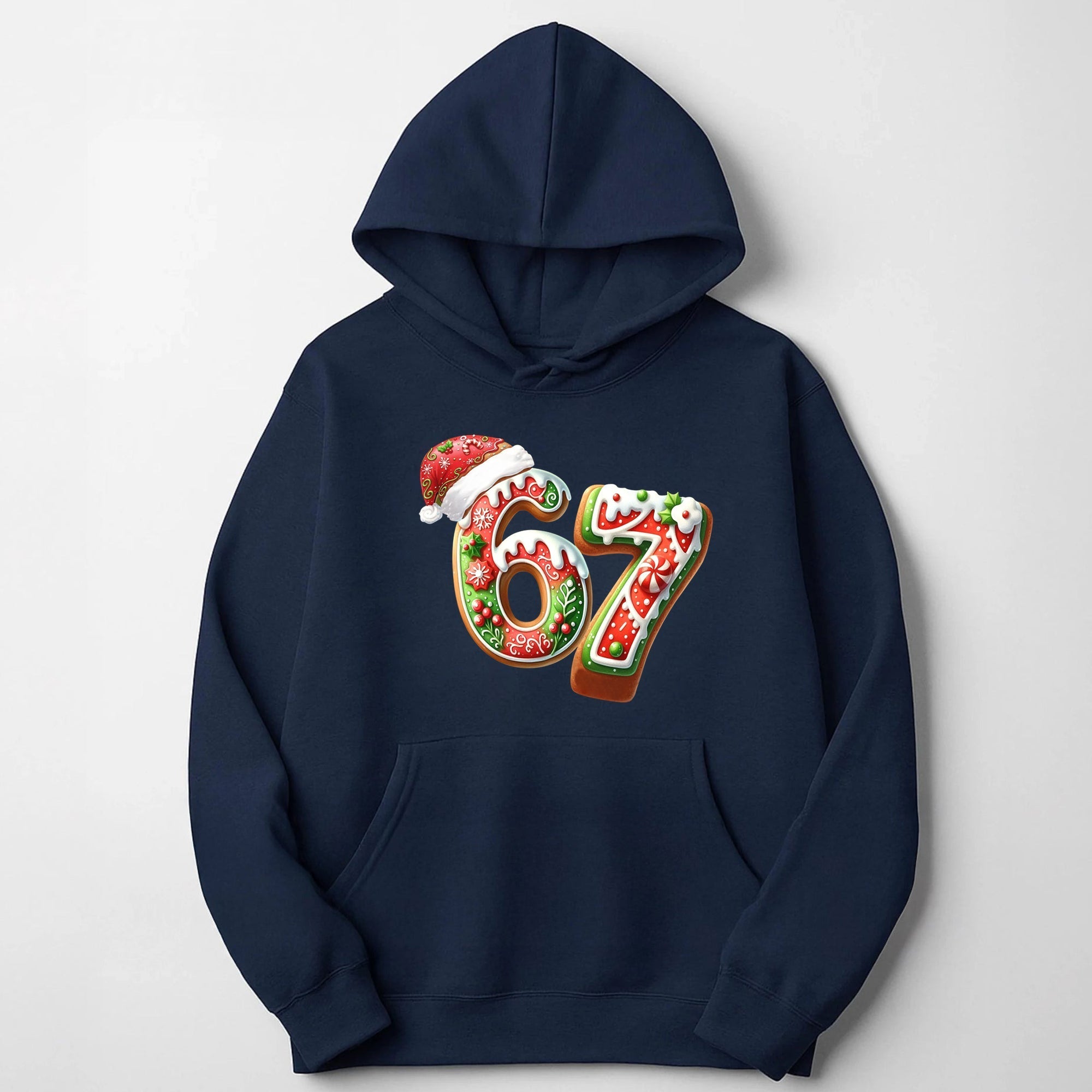 Funny Six Seven 6 7 Chistmas Shirt, Santa Says 67 Christmas Crewneck, 67 Meme Kids Xmas Sweater, Gen Alpha Gen Z Gift Shirt