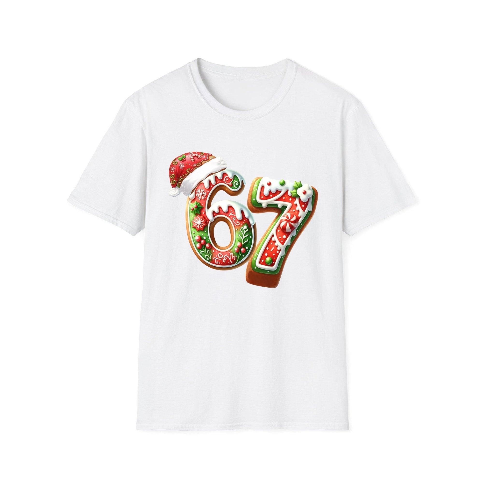 Funny Six Seven 6 7 Chistmas Shirt, Santa Says 67 Christmas Crewneck, 67 Meme Kids Xmas Sweater, Gen Alpha Gen Z Gift Shirt