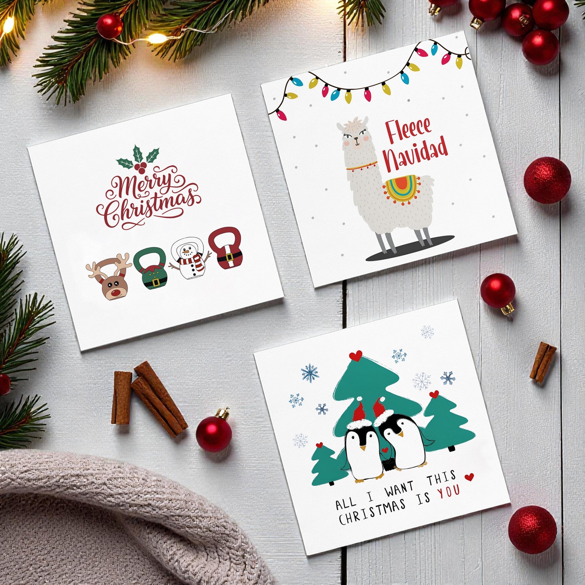 Set Card Christmas