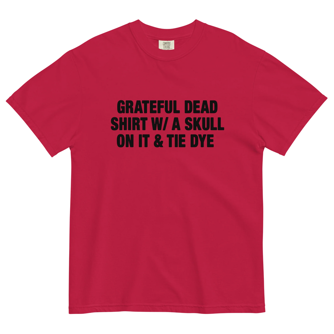 Tie Dye Band Shirt.