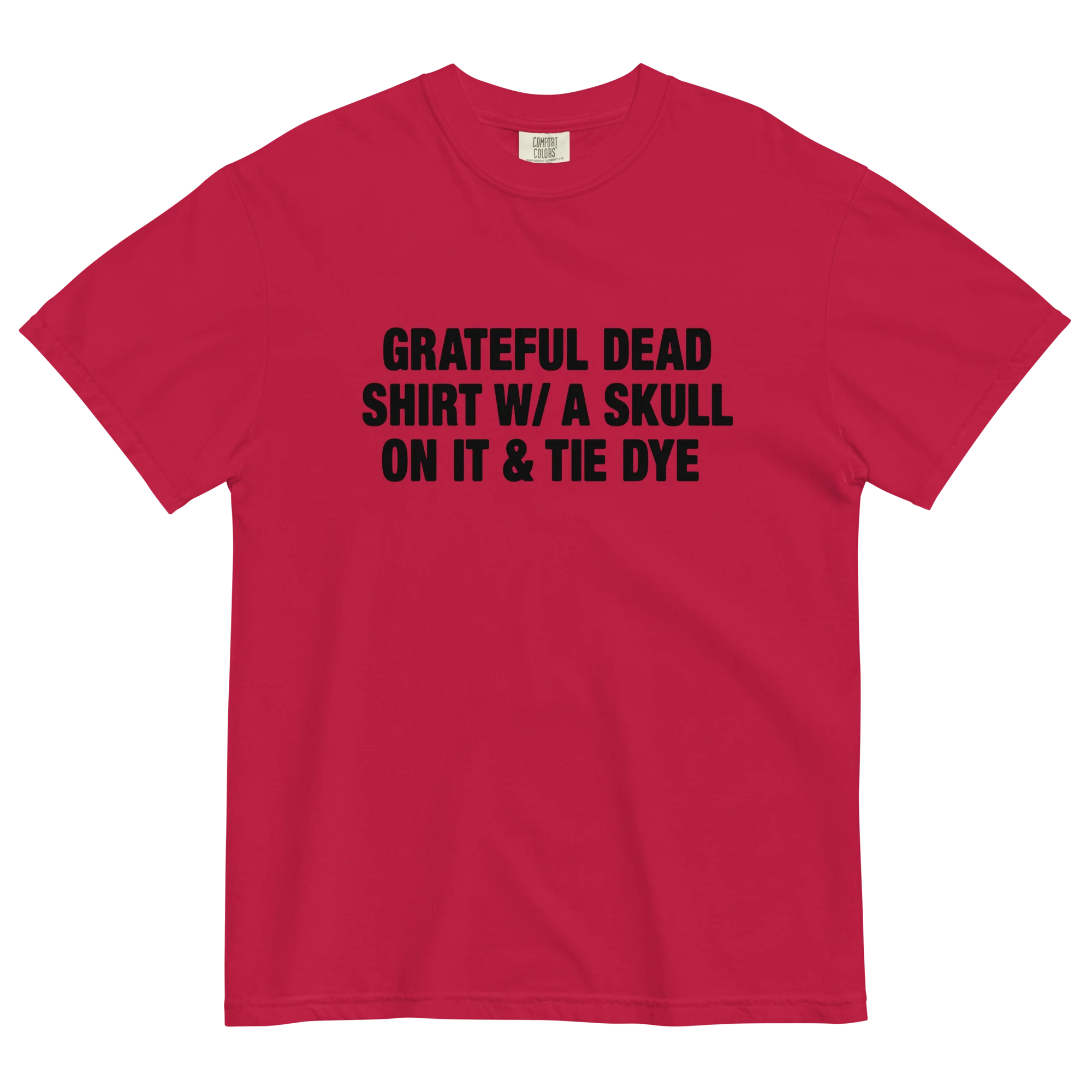 Tie Dye Band Shirt.